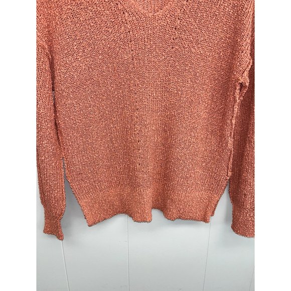 Rachel Zoe V Neck Blouse Sweater Pullover Women's Medium - Picture 5 of 7